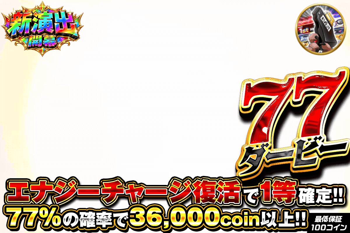 おりパンダ前夜祭 77%で36000coin以上 エナジーチャージ復活で1等確定！